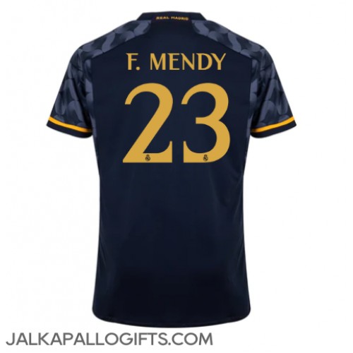 Real Madrid Ferland Mendy #23 Vieraspaita 2023-24 Lyhythihainen